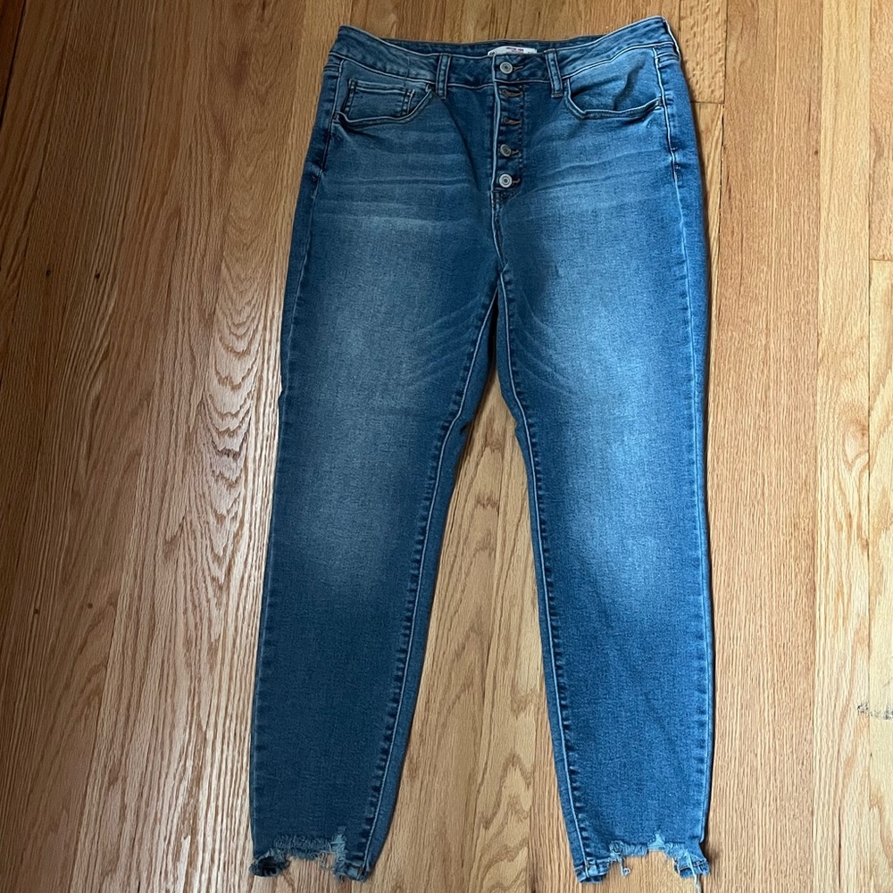 high rise skinny SO jean jeggings